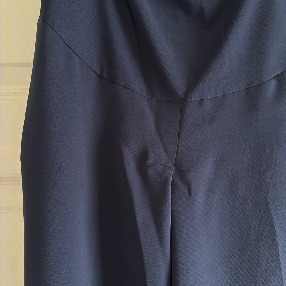 J.Crew Maternity Jamie Straight-Leg Work Pant, Navy Blue, Size 10 - Picture 7 of 9